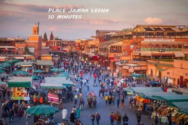 Tulipe Family House-Free Parking - Family Choice Apartment Marrakesh Morocco